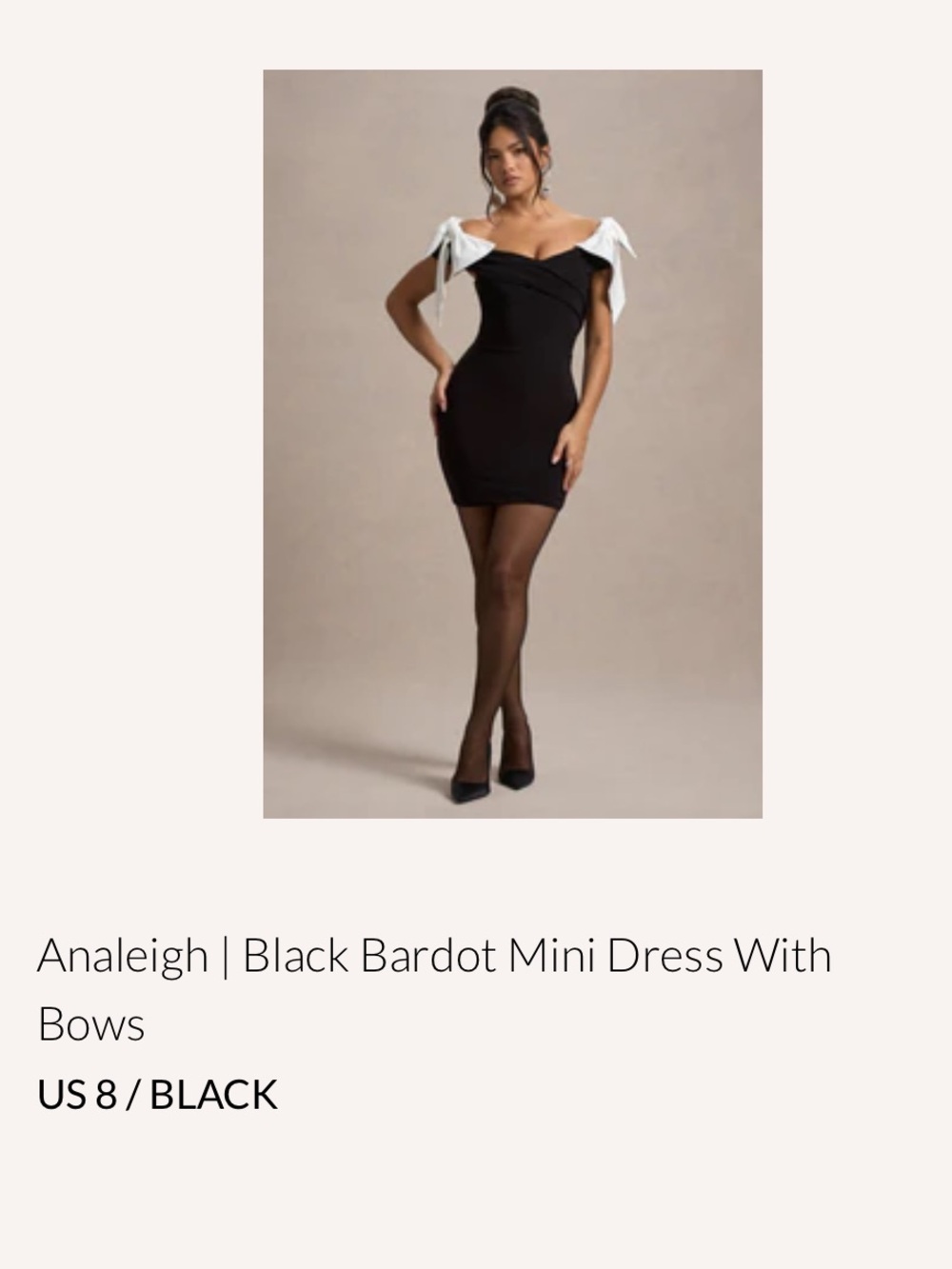 Club Llondon mini dress